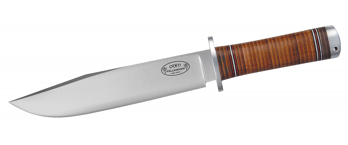 Knife NL2-VG10, 20 cm / leather handle - 2