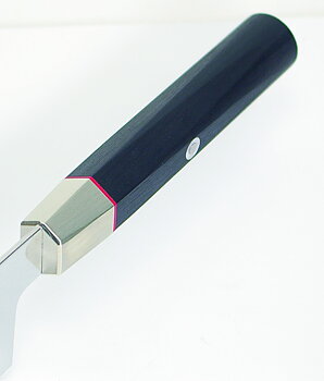 Chef knife Hybrid HZ2 Santoku, 18 cm / black