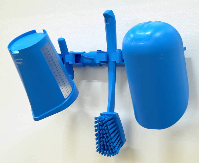 Wall Bracket Vikan 10113 (5 Products) BLUE - 4