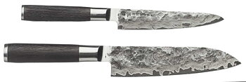 Knife Set Kuro (Santoku+Petty)