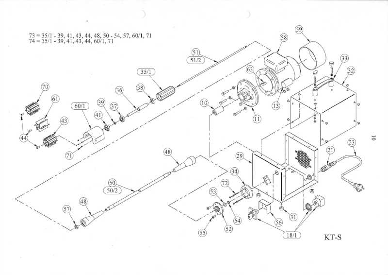 Handtag KT-S, alu/ny modell (B2) - 2