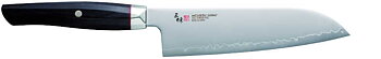 Chef knife Revolution ZRB Santoku, 18 cm / black