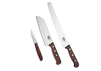 Kitchen set Victorinox (start), 3 knives wood