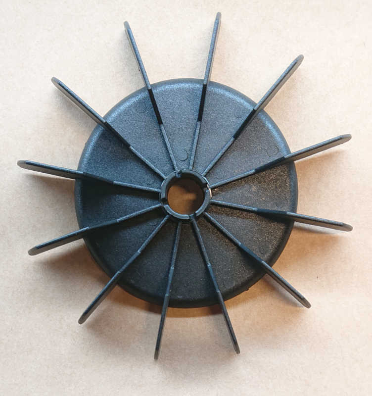 Fläkt FA-12EC, plast