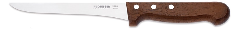 Cutting knife Giesser 3100, 16 cm / wooden handle