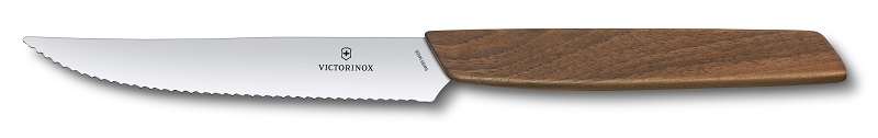 Stekkniv-set Victorinox 6.9000.12WG cm  tandad/ valnöt - 2