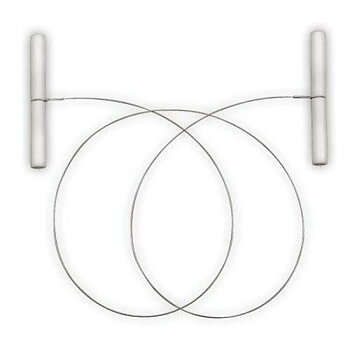 Cheese wire Giesser WITH handle, white