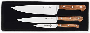 Knivset Giesser Olivskaft 9840o, 3 knivar