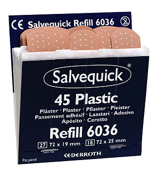 Plåster plast 6036 (45 st) (2)