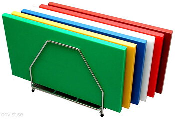 Cutting board 500x300x20 mm / rubber feet