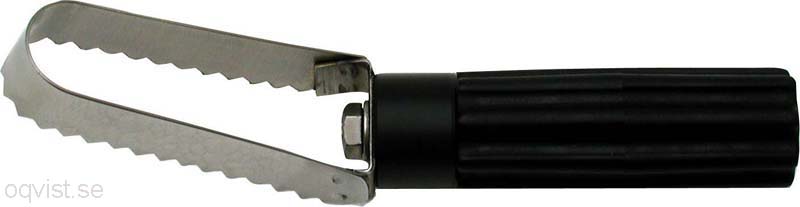 Fish scaler 10 cm, plastic handle