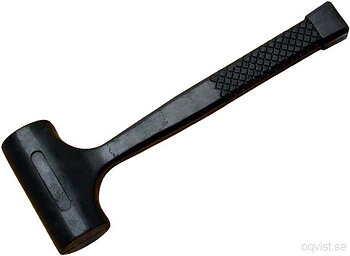 Rubber mallet hard rubber, 0.8 kg