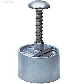 Hamburger press 9 cm, round