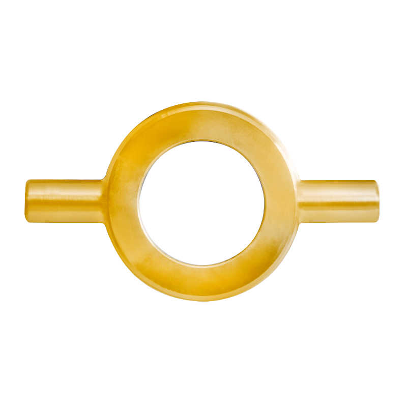 Ring nut KT LM-82/22 (KU/L/P/A), brass - 3