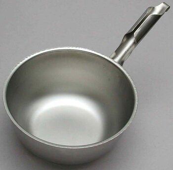 Scoop water 1 L, stainless