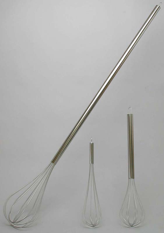 Whisk 150 cm / long handle, stainless