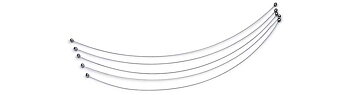 Cheese wire 11 cm-ball, (5 pcs/pack)