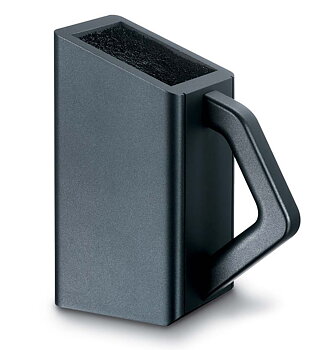 Knivblock 7.7043.03, svart bok (utan knivar)