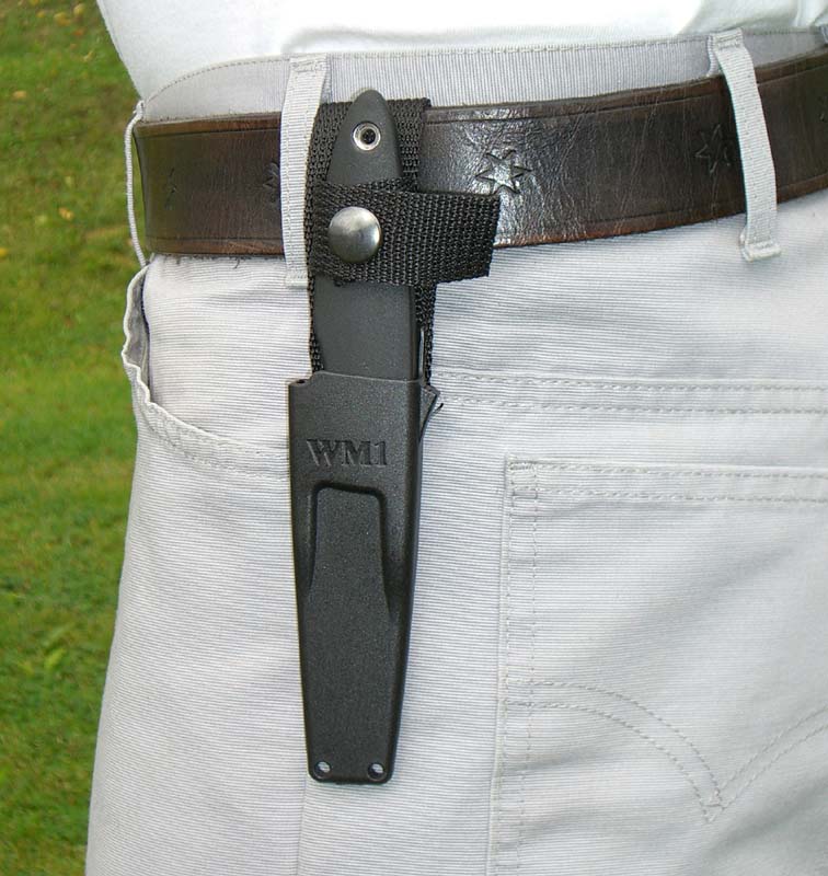 Knife Fällkniven WM1-VG7, 7 cm / zytel sheath - 3