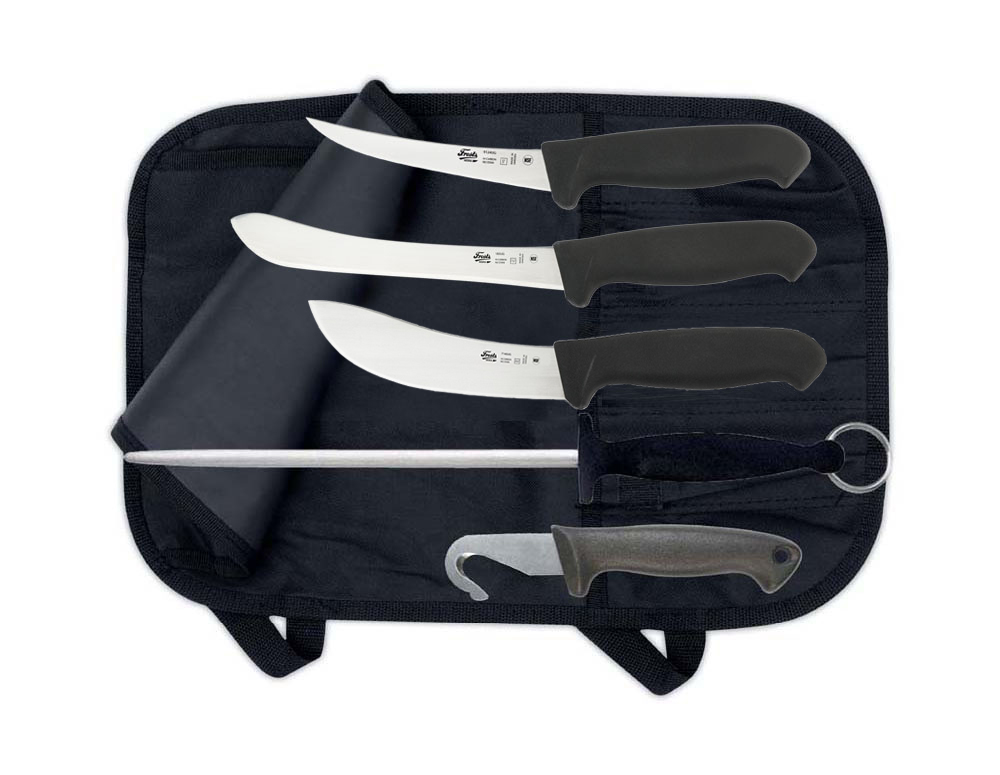 Hunting set Frost, 4 knives + steel