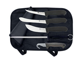 Hunting set Frost, 4 knives + steel