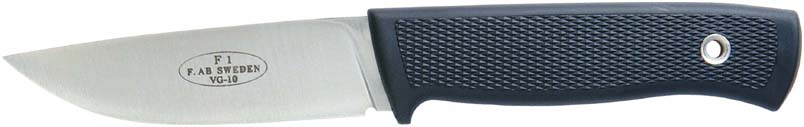 Knife F1L-VG7/Wolf, 10 cm / leather sheath