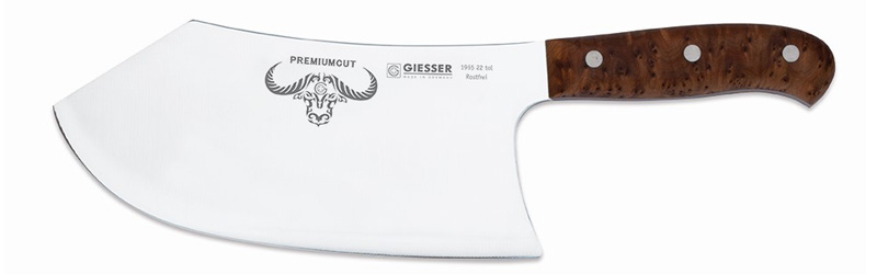 Cleaver/Chefs knife PremiumCut, 22 cm / Tuja - Tree of Life