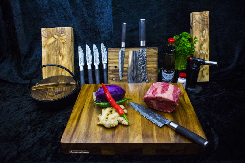 Kockkniv Kuro Santoku, 18 cm - 4
