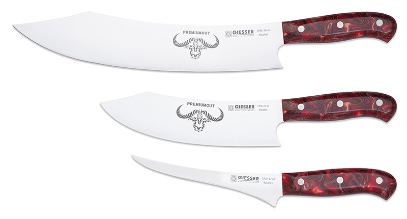 Knivset PremiumCut 1999-3, red diamond