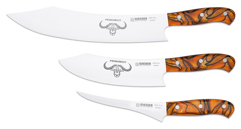 Knivset PremiumCut 1999-3, spicy orange