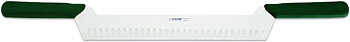 Cheese knife Giesser 2 handles, 30 cm / GREEN