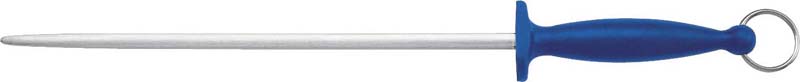 Sharpening steel Isler 23264, 31 cm / round-coarse / BLUE
