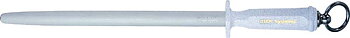 Sharpening steel Dick 597330 Hygienic, 30 cm / oval-fine / WHITE