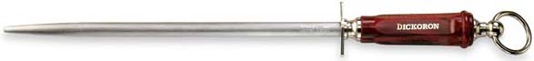 Sharpening steel Dick 598130, 30 cm / round-fine / RED