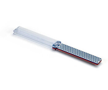 Sharpening stone Diamond, fine+medium / folding / RED-BLUE
