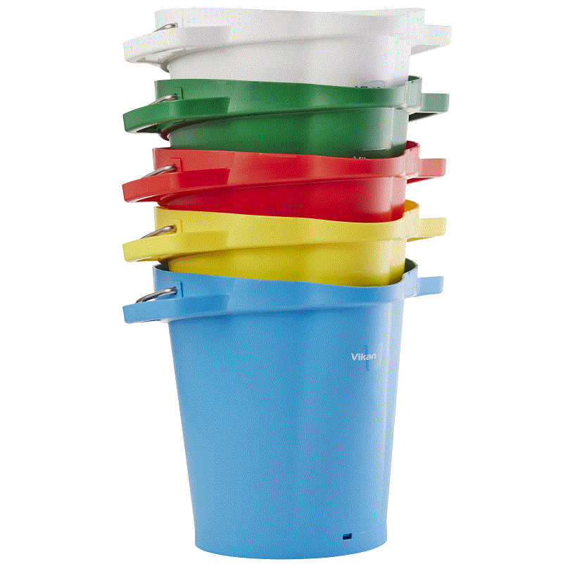 Bucket Vikan 20 L, plastic / white - 4