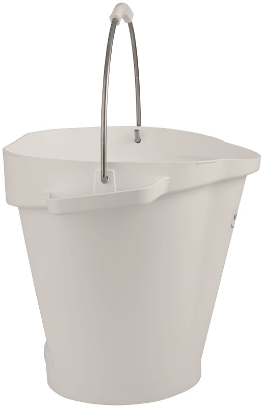 Bucket Vikan 20 L, plastic / white - 2