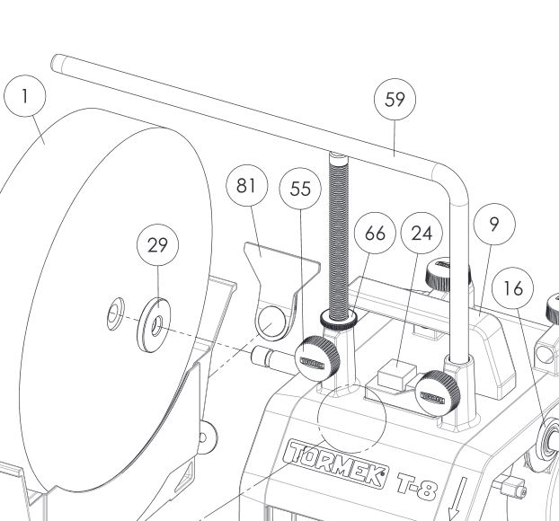 Universal Support  Tormek T7