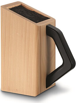 Knivblock 7.7043.0, ljus bok (utan knivar) (B)