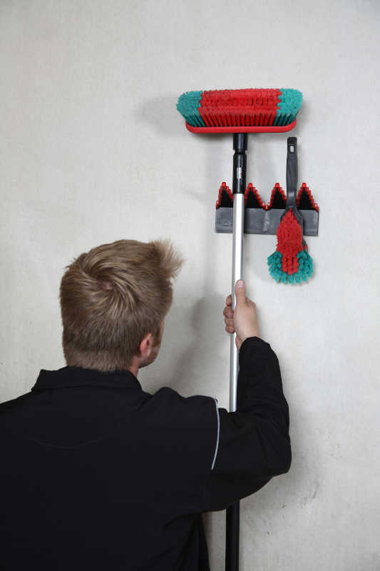 Bilborste Vikan 524652, 32 cm SVART - 7