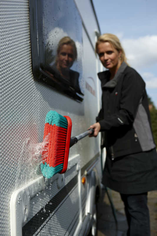 Bilborste Vikan 526852, 25 cm SVART - 8