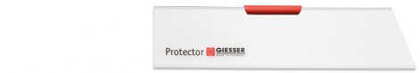Blade guard (plastic) for 1 knife, 5,5x20 cm