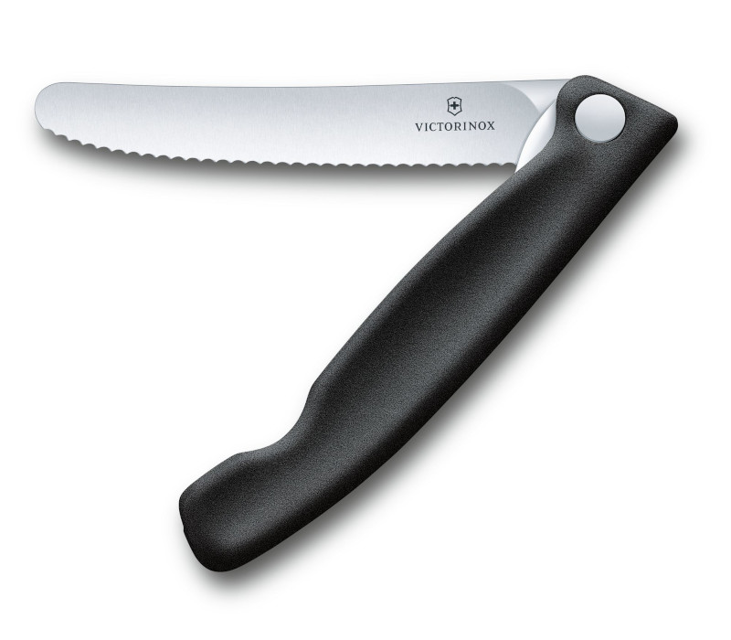 Fällkniv Classic, 11 cm / Tandad / svart