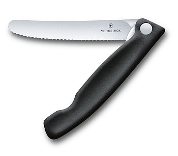 Fällkniv Classic, 11 cm / Tandad / svart