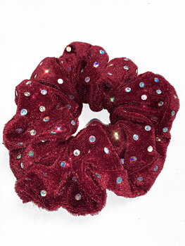 Showstore -  Scrunchie/Hårsnodd - Sammet
