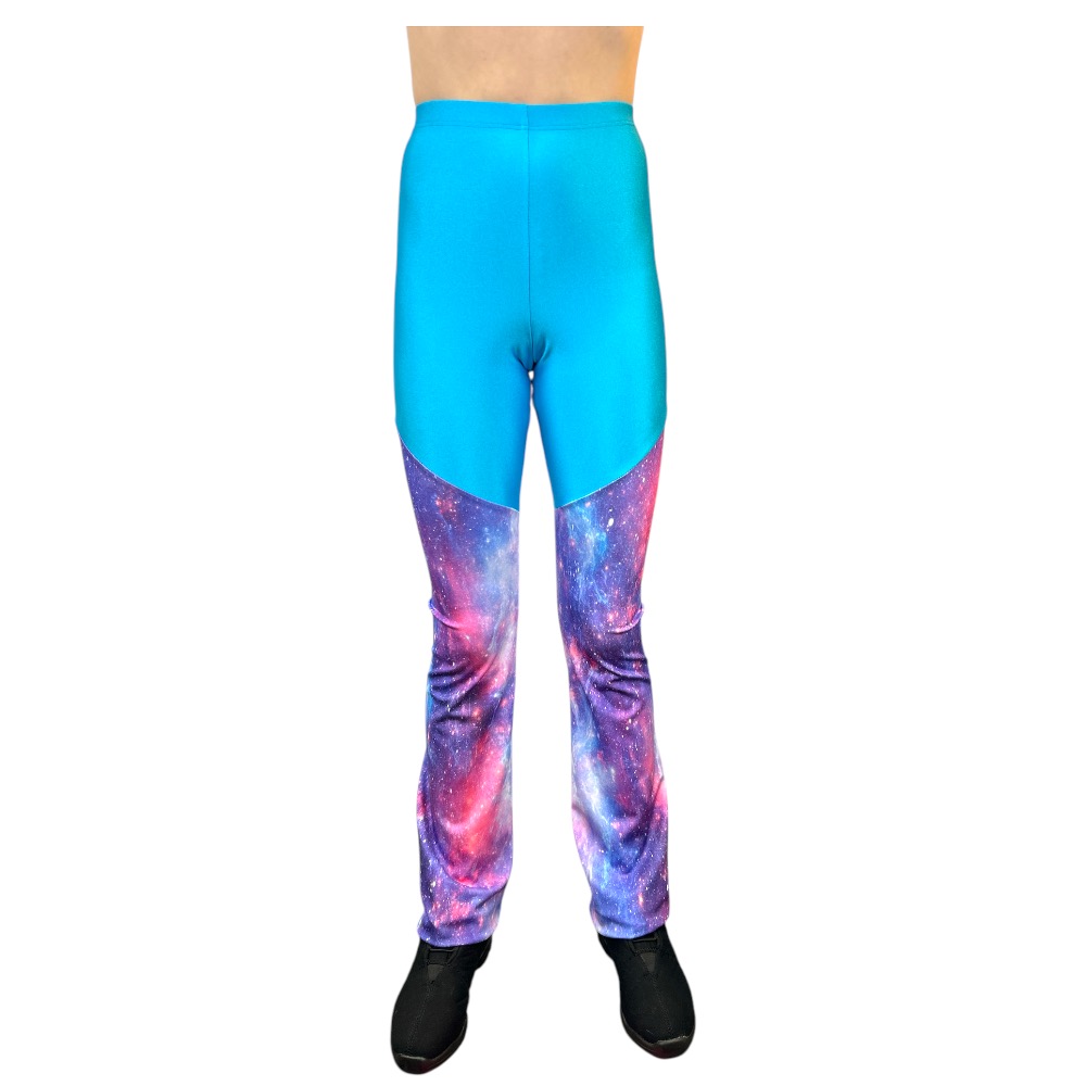 Showstore - Jazzbyxa med Two-tone i Galaxy