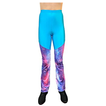 Showstore - Jazzbyxa med Two-tone i Galaxy