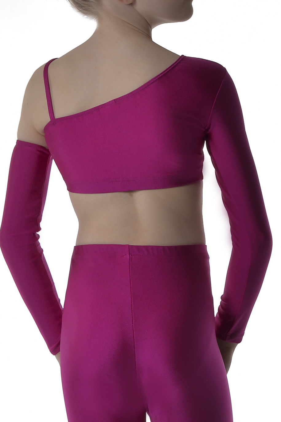Showstore - Discotop Snedskuren i lycra  - 2