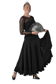 Showstrore - Adult - Flamenco kjol enkel
