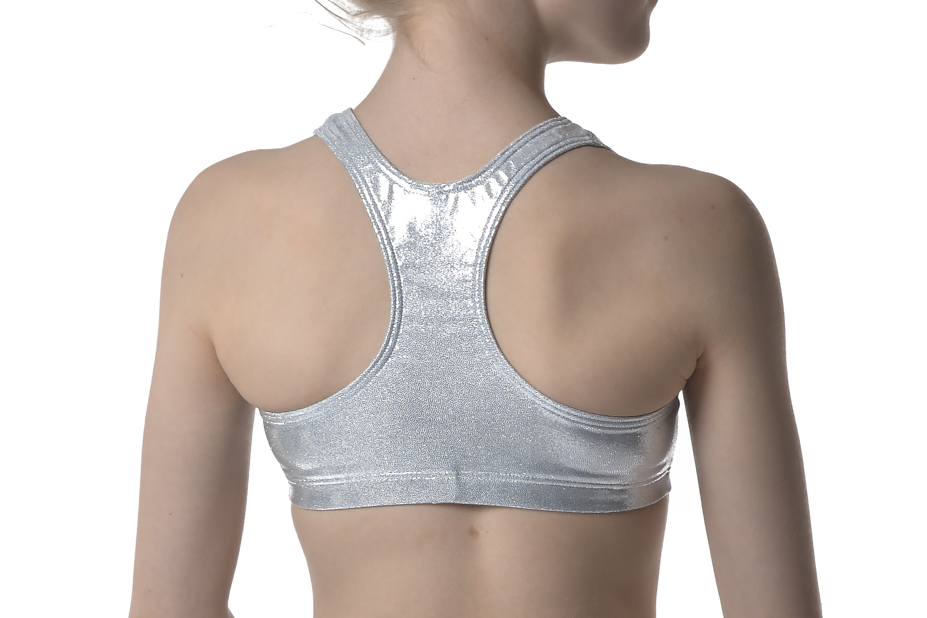 Showstore - Kids - Sporttop i metallic lycra - 2